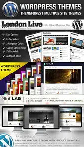 ThemeForest Multiple Premium WordPress Themes