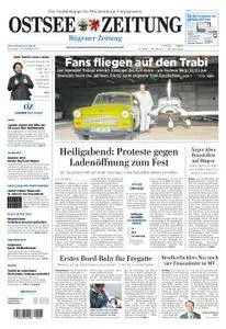 Ostsee Zeitung Rügen - 07. November 2017