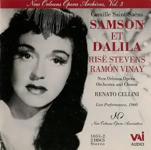 Saint-Saëns: Samson et Dalila [2 CD] Renato Cellini (1960)