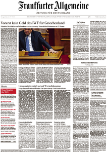 Frankfurter Allgemeine Zeitung vom Dienstag, 30. Dezember 2014