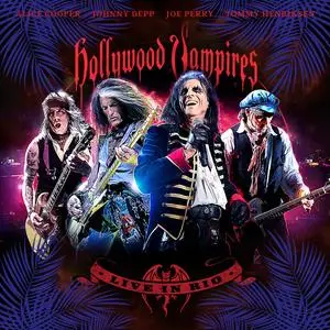 Hollywood Vampires, Alice Cooper & Johnny Depp - Live in Rio (2023) [Official Digital Download 24/96]