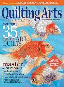 Quilting Arts Magazine - October - November 2015