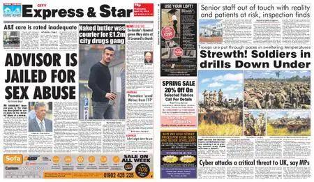 Express and Star City Edition – April 18, 2018