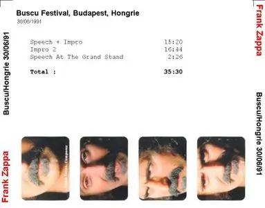 Frank Zappa - 1991.06.30 - Bucsu Festival, Budapert, Hongrie  (My Gypsy Friend)