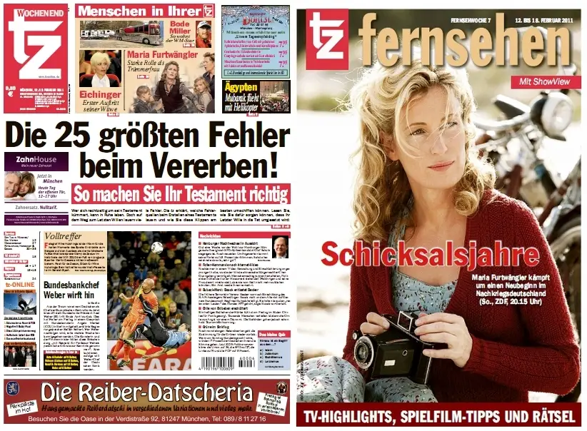 TZ München Wochenendausgabe vom 12./13. Februar 2011