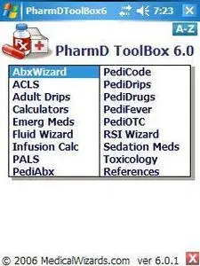 Medical Wizard PharmD Toolbox 6.03