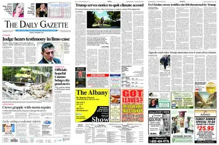 The Daily Gazette – November 05, 2019