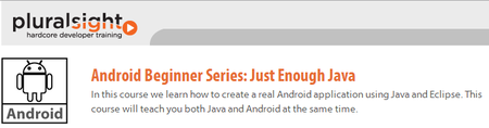 Android Beginner Series - Just Enough Java (2013)