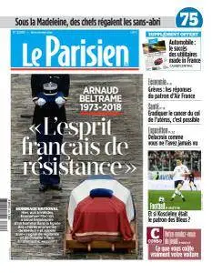 Le Parisien du Jeudi 29 Mars 2018