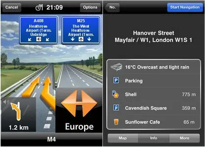 Navigon Mobile Navigator Europe v1.7.0 iPhone iPod Touch iPad