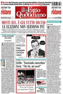 Il Fatto Quotidiano (09-09-12)