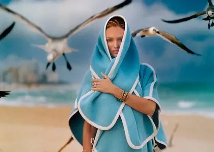 Candice Swanepoel by Elina Kechicheva for Marie Claire June 2014