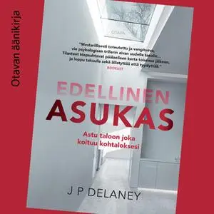 «Edellinen asukas» by J.P. Delaney