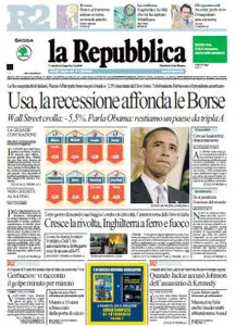 La Repubblica (09 Agosto 2011)