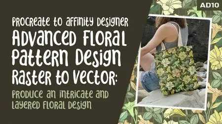 Ad 10 Advanced Floral Design Raster To Vector