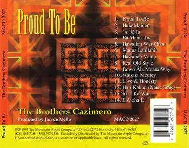 The Brothers Cazimero - Proud To Be (1995) {Mountain Apple} **[RE-UP]**