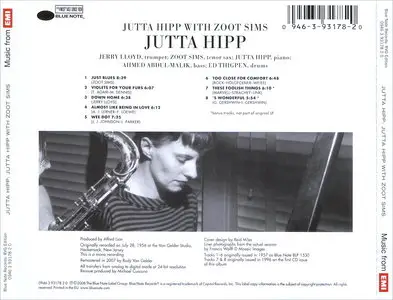 Jutta Hipp - Jutta Hipp with Zoot Sims (1957) [RVG Edition, 2008]