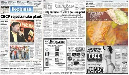 Philippine Daily Inquirer – February 27, 2009