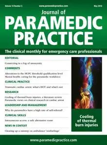 Journal of Paramedic Practice - May 2018