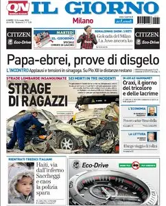 IL GIORNO DEL 18 GENNAIO 2010