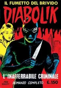 Diabolik N.002 - Prima serie - L'inafferrabile criminale (Astorina 02-1963)