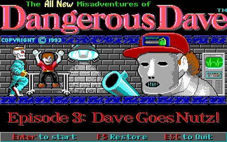 Dangerous Dave Pack (1991)