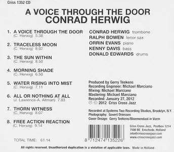 Conrad Herwig - A Voice Through The Door (2012) {Criss Cross Jazz}