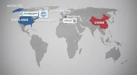 (Arte) Le dessous des cartes : États-Unis - Chine, puissances comparées (2015)