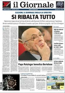 IL GIORNALE DEL 07 MARZO 2010