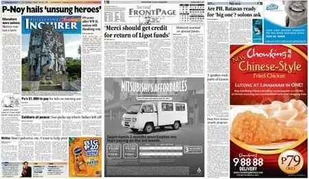 Philippine Daily Inquirer – April 10, 2011