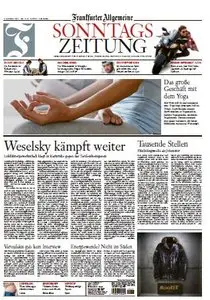 Frankfurter Allgemeine Zeitung am Sonntag - 2 August 2015