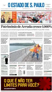 Jornal O Estado de SP em PDF, Domingo, 06 de Dezembro de 2009