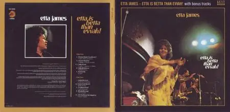 Etta James - Etta Is Betta Than Evvah! (1976) [2013, Remastered with Bonus Tracks]