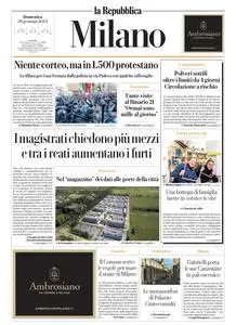 la Repubblica Milano - 28 Gennaio 2024