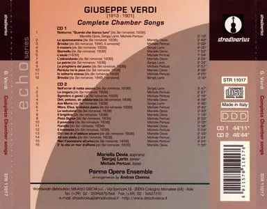 Mariella Devia, Sergej Larin, Michelle Pertusi, Parma Opera Ensemble - Verdi: Arie da Camera (2000)