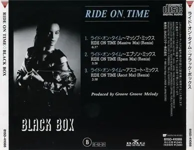 Black Box - Ride On Time (Remix) (Japan CD5) (1989) {Deconstruction/BMG Victor}