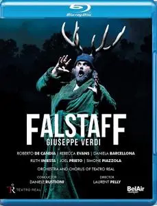 Daniele Rustioni, Orchestra of Teatro Real - Verdi: Falstaff (2020) [Blu-Ray]