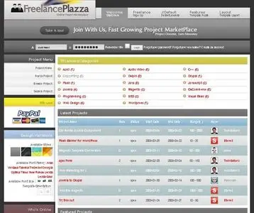 Freelance Plazza - Joomla Project MarketPlace