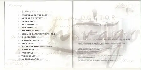 Ludovico Einaudi - Doctor Zhivago (Original Soundtrack)- 2002