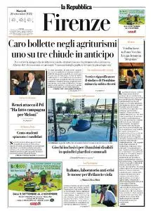 la Repubblica Firenze - 20 Settembre 2022