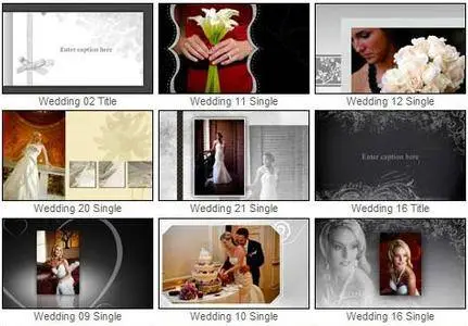 ProShow Weddings Styles & ProShow Wedding MediaSource