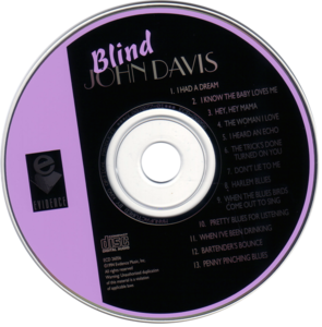 Blind John Davis by Blind John Davis - 1983 (1994)