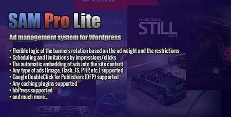 CodeCanyon - SAM Pro Lite v2.4.0.91 - Advertising WordPress Plugin - 12721925