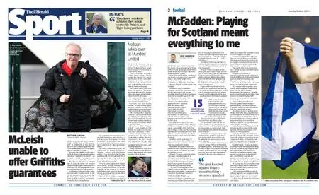 The Herald Sport (Scotland) – October 09, 2018