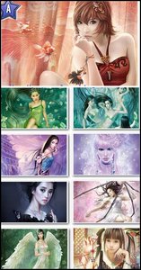 46 Amazing CG Art Girls Wallpapers 
