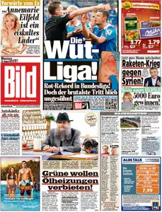 Bild Zeitung vom 26 August  2013