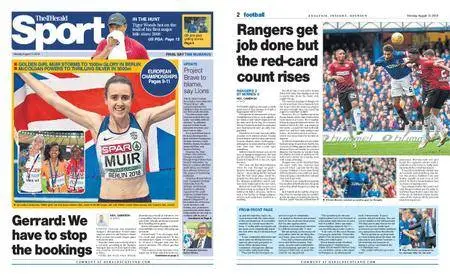 The Herald Sport (Scotland) – August 13, 2018