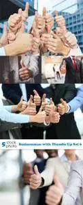 Photos - Businessman with Thumbs Up Set 6