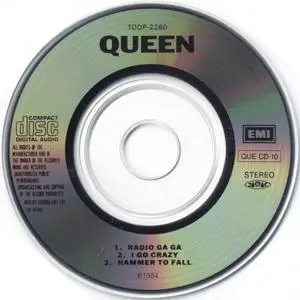 Queen - Radio Ga-Ga (1991) (3''CD JAPAN Single)