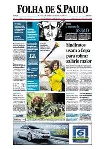 Folha de São Paulo - 13 de abril de 2014 - Domingo